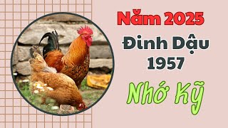 PHẬT BÀ NHẮC MỆNH tuổi Đinh Dậu 1957 năm 2025 [upl. by Emelita]