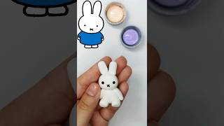 ⚪ MIFFY DE MASSINHA 🐰 miffy bunny art clay biscuit polymer polymerclay [upl. by Bright617]