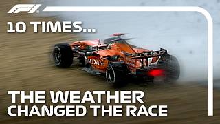 10 Times Weather Changed The Outcome Of The Race [upl. by Adli]