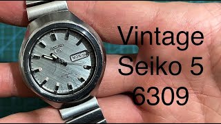 Vintage Seiko 5 Linen Dial [upl. by Lenod654]