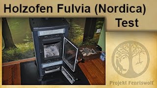 Holzofen Fulvia Nordica  Test  Krisensicher Heizen [upl. by Yebba190]