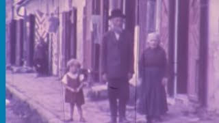 Rare Color Footage Depicting Jewish Life in the Shtetl Before the Holocaust [upl. by Arraeic]