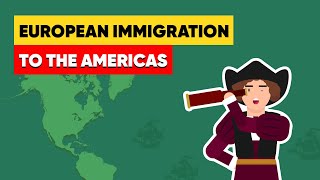 How did Europeans immigrate to the Americas [upl. by Hekker]