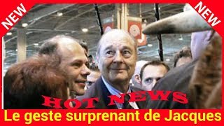 Le geste surprenant de Jacques Chirac au Salon de lagriculture [upl. by Zildjian]