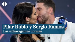 Las extravagantes normas para ir a la boda de Pilar Rubio y Sergio Ramos [upl. by Nosyerg]