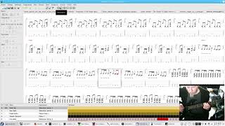 Anthrax  Medusa player on Fedora with TuxGuitar  Gutiarix [upl. by Whitaker758]