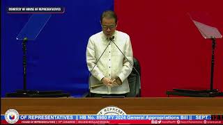 House plenary tackles Office of the Presidents 2024 budget [upl. by Delcina454]