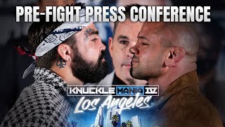 BKFC KNUCKLEMANIA IV PRESS CONFERENCE  LIVE [upl. by Yrogiarc]