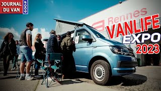 VAN LIFE Expo de Rennes  Les TENDANCES et INNOVATIONS vu par les pros de la van life en 2023 [upl. by Aenotna]