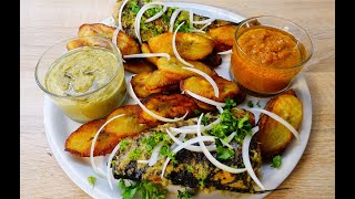 Poisson braise a la poêle avec Plantain mûr bon piment sauce verte [upl. by Varhol]