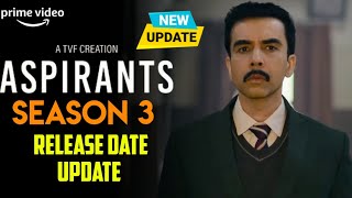 TVF Aspirants Season 3  Official Trailer  Aspirants 3 Web Series Release Date Update Amazon Prime [upl. by Sirrot47]