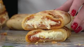 Leonettis 6 12oz Gourmet Stromboli on QVC [upl. by Hnaht]