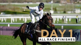 ALL RACE FINISHES FROM DAY 1 OF THE CHELTENHAM FESTIVAL 2023 [upl. by Asir9]