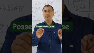 Possessive CaseGenitive Case  shorts ytshorts learnerschoice english [upl. by Dlanar]