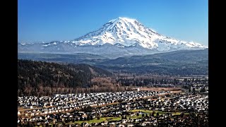 Mount Rainier Lahars Hazards for the Puyallup and Nisqually River Drainages [upl. by Anerom151]