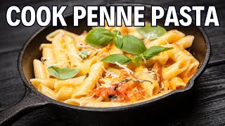 How To Cook Penne Pasta At Home The Best Way  Recipes By Chef Ricardo [upl. by Damiano]