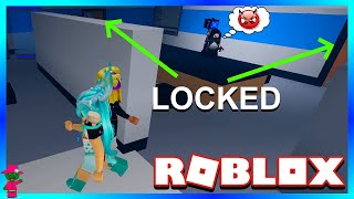 THE BEAST LOCKS US IN A ROOM RobloxFlee The Facility [upl. by Wescott626]