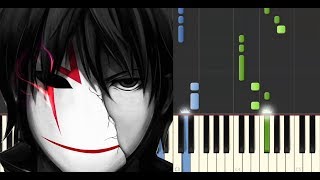 Tsukiakari No Michishirube  Darker than Black Opening  Synthesia Piano [upl. by Htiekel]