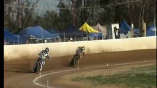 Aust U21s Jan 2010  Ward chasing Sedgmen [upl. by Llerahs528]