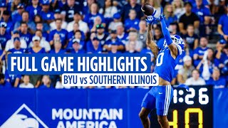 BYU Football vs Southern Illinois  FULL GAME HIGHLIGHTS  AUG 31 2024 [upl. by Ajax346]