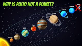 Why is Pluto NOT a Planet  Dwarf Planet  Space Video [upl. by Seniag]