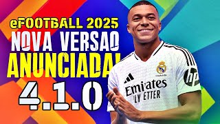 CONTEÚDOS DA NOVA VERSÃO DE EFOOTBALL 2025 SÃO CONFIRMADOS [upl. by Chimene353]