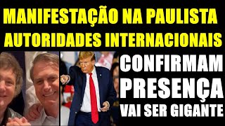 MILEI e ELON MUSK HOMEM mais RICO do MUNDO na PAULISTA [upl. by Odie]