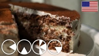 TIRAMISU CAKE Recipe [upl. by Eannyl424]