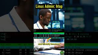 Linux htop Command amp Examples  Linux shorts cloud [upl. by Nahem]