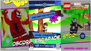 Lego Marvel Superheroes 2 Gwenpool Mission 8  Oscorp Escapade STORY  HTG [upl. by Newra]