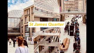 Visiting The New St James Quarter Edinburgh [upl. by Brenan]