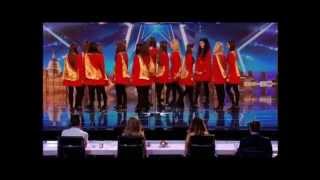 BRITAINS GOT TALENT 2014 AUDITIONS  INNOVA IRISH DANCERS [upl. by Courtland704]