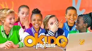 WOW WAT EEN TALENT  Kinderen voor Kinderen reageert op Okido Podium [upl. by Ahseinat931]