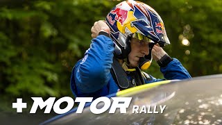 EL CICLISTA Y PILOTO CANADIENSE BRANDON SEMENUK ENTRARÁ AL WRC masmotorchile [upl. by Akcire]