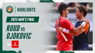 Djokovic vs Ruud Final Highlights  RolandGarros 2023 [upl. by Akirehc]