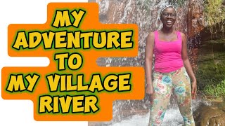 Come with me to my village riverIyi okoroafor😍adventure travel vlog storyteller [upl. by Bundy510]