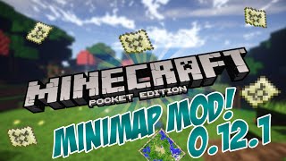 Minecraft PE 0121 Minimap Mod DeutschHD Download [upl. by Dlorad]