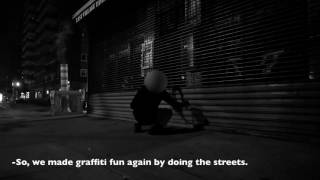 Summer In New York pt4  Bombing With Easy Graffiti documentary [upl. by Fisoi]