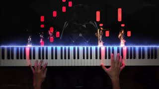 Anakins Suffering  Imperial March  STAR WARS Piano Cover [upl. by Eiznekcam]