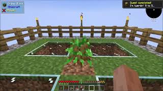 ATM9 Sky Ep1 The Direwolf20 Island [upl. by Amarillis]