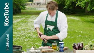 Entrecote op de BBQ bereiden Met tips van sterrenchef Alain Alders [upl. by Calley676]