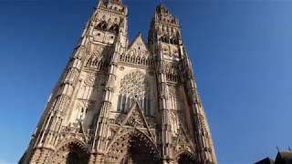 La cathédrale Saint Gatien à Tours [upl. by Assertal]