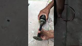 How to make powerful Grindr Dc DC motor productelecrical magnate electic experiment welding DC [upl. by Vaasta]