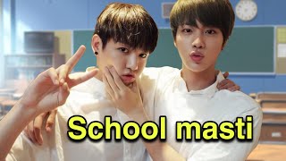 jin School Masti 🚌  Part1 [upl. by Acsecnarf]