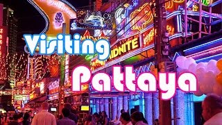 Asian Travel  Walking Street Pattaya Thailand Nightlife Video  Vacation Ideas  ShawnVideo [upl. by Galasyn522]