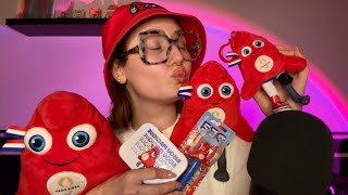 Ma collection Phryges ❤️ Paris 2024 🇫🇷 ASMR FR [upl. by Dobrinsky]