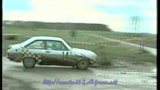 Docquier  Helson Ford Escort MK2 RS2000  Rallye de Mettet 2000 [upl. by Stichter]