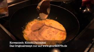 Rezept KimchiPancakes koreanisch [upl. by Honey]