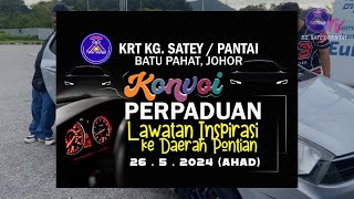 Konvoi Perpaduan Lawatan Inspirasi ke Daerah Pontian [upl. by Lizette]