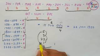 Calendar Short Trick  in hindi  Reasoning Shortcuts  CCS CGL CPO MTS BANKING [upl. by Ingold]